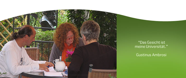 Das Gesicht ist meine Universität.
